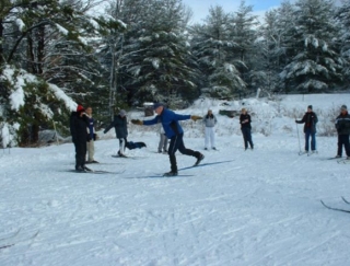  seminario corporativo sobre esquís